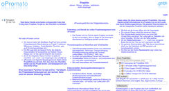 Desktop Screenshot of opromato.com